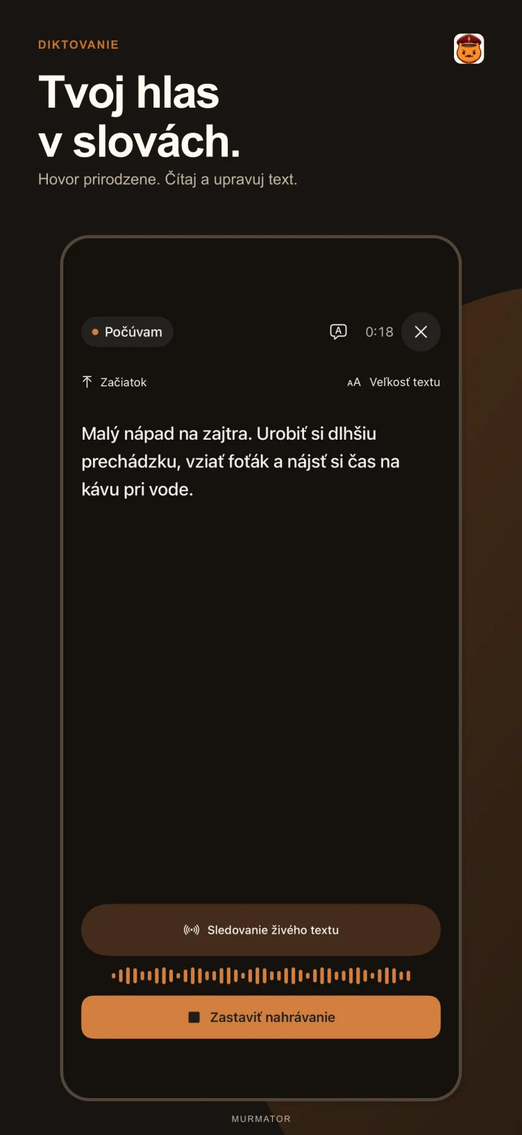 Diktovanie